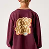 American Vintage T-shirt Fizvalley longsleeve Aubergine Vintage American Vintage T-shirt Fizvalley longsleeve Aubergine Vintage