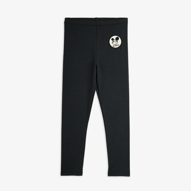Mini Rodini Ritzratz patch leggings Black