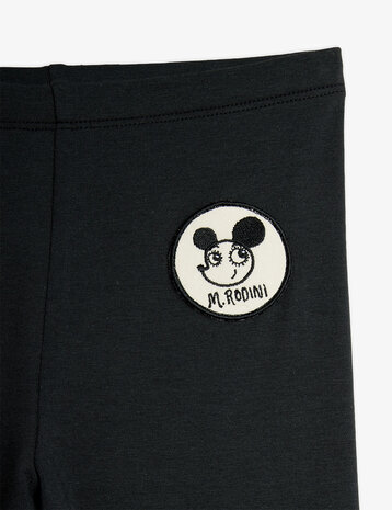 Mini Rodini Ritzratz patch leggings Black