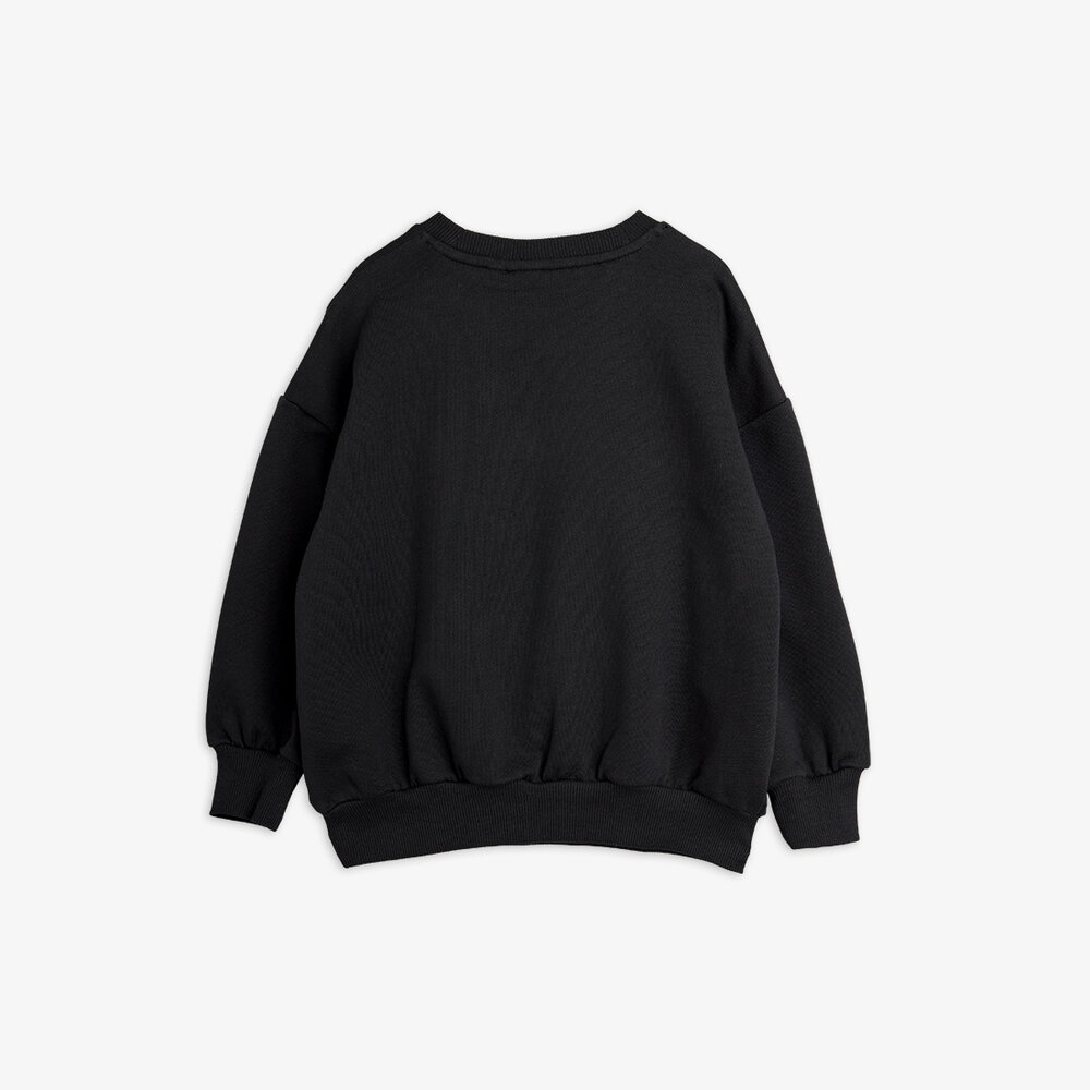 Mini Rodini Elephant shrew panel sweatshirt Black