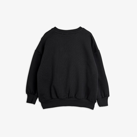 Mini Rodini Elephant shrew panel sweatshirt Black