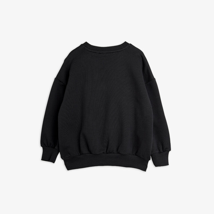Mini Rodini Elephant shrew panel sweatshirt Black