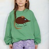 Mini Rodini Elephant shrew chenille sweatshirt Green