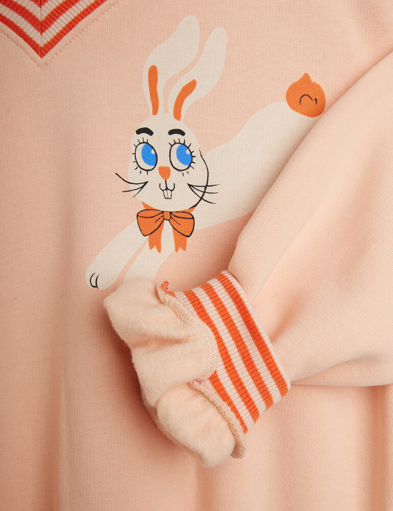 Mini Rodini Rabbits sp sweatshirt Pink Mini Rodini Rabbits sp sweatshirt Pink