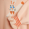 Mini Rodini Rabbits sp sweatshirt Pink Mini Rodini Rabbits sp sweatshirt Pink