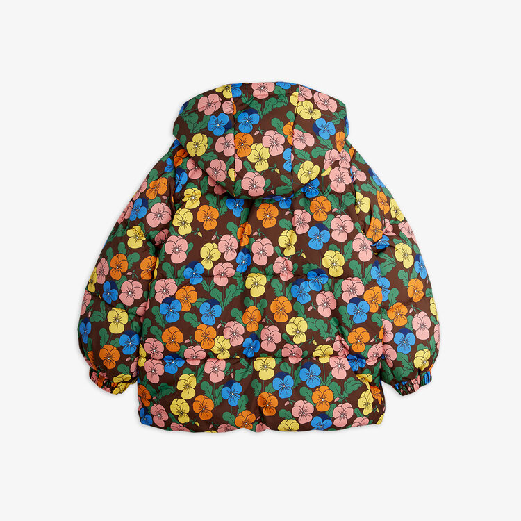 Mini Rodini Violas aop heavy puffer Multi