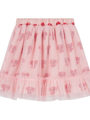 Daily Brat DB1825 PATTY HEART TULLE SKIRT