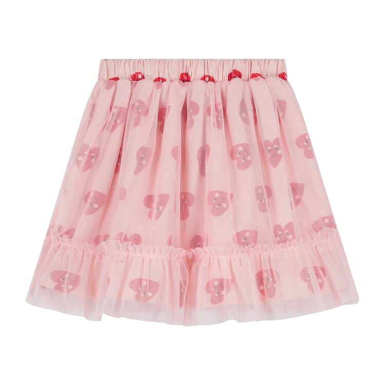Daily Brat DB1825 PATTY HEART TULLE SKIRT