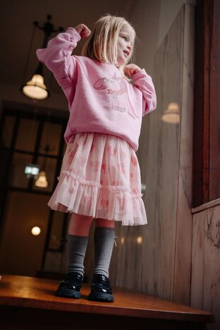 Daily Brat DB1825 PATTY HEART TULLE SKIRT Daily Brat DB1825 PATTY HEART TULLE SKIRT