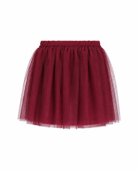 The New Chapter D607-5721 Luna Skirt Burgundy