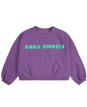 Bobo Choses Bobo Choses Bolder cropped sweatshirt