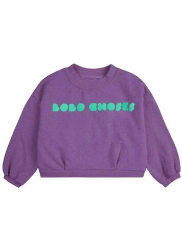 Bobo Choses Bobo Choses Bolder cropped sweatshirt Bobo Choses Bobo Choses Bolder cropped sweatshirt