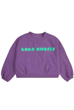 Bobo Choses Bobo Choses Bolder cropped sweatshirt