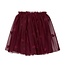 Vohanna Mesh Skirt Burgundy EMB