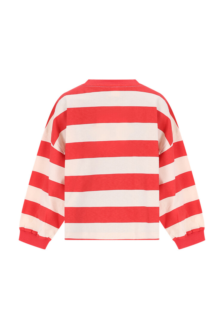 The New Chapter Mattie Longsleeve - Mars Red Stripes
