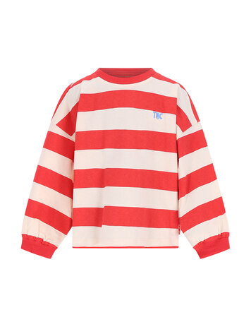 The New Chapter Mattie Longsleeve - Mars Red Stripes