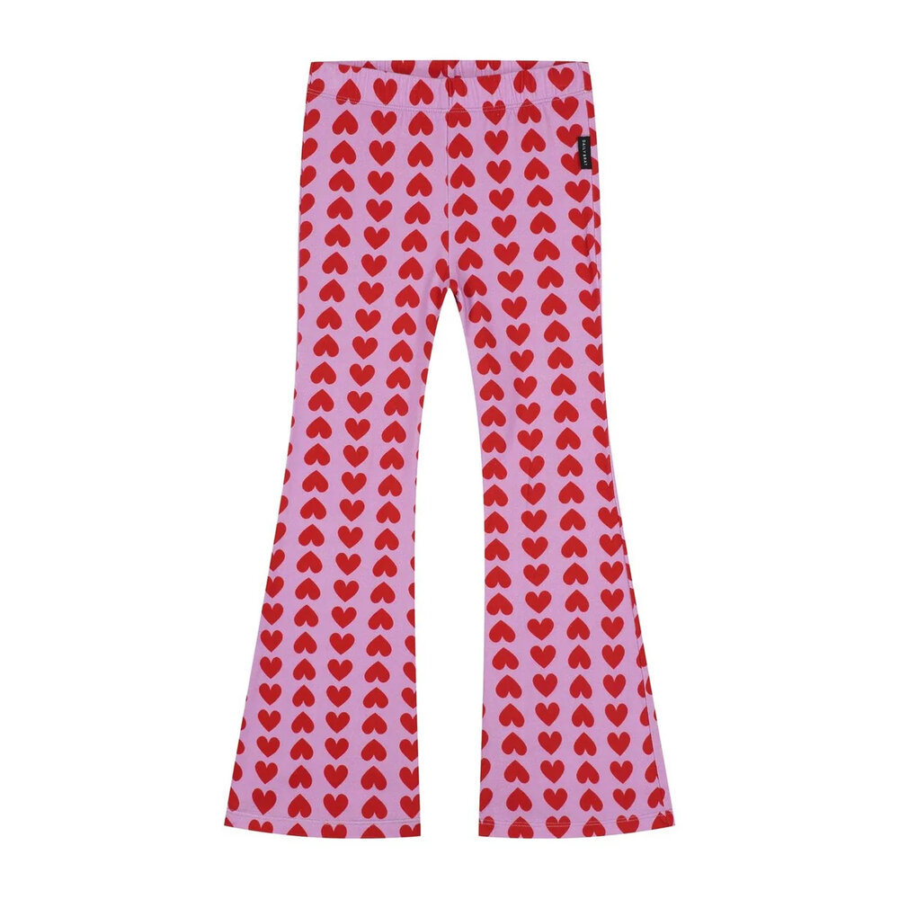 Daily Brat DB1812 PURPLE HEARTS FLARED