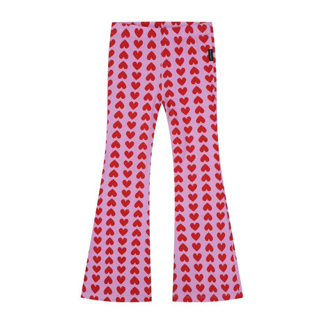 Daily Brat DB1812 PURPLE HEARTS FLARED
