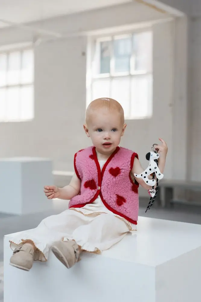 Alwero Lulu baby wollen bodywarmer - Bubble Alwero Lulu baby wollen bodywarmer - Bubble