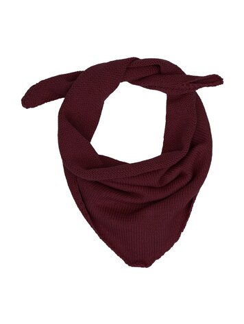 Jacky Sue Triangle Scarf - Classic Burgundy