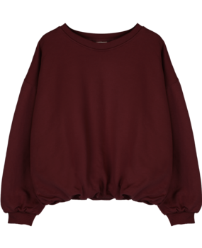 Jacky Sue Uma Balloon Sweater - Burgundy Jacky Sue Uma Balloon Sweater - Burgundy