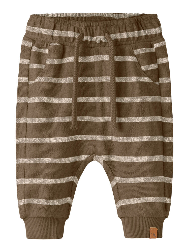 Lil Atelier 13258899 NBMOBY LOOSE PANT LIL Teak TURTLEDOVE