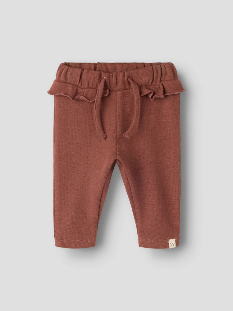Lil Atelier 13263522 NBFTHORO LOOSE PANT LIL Mahogany
