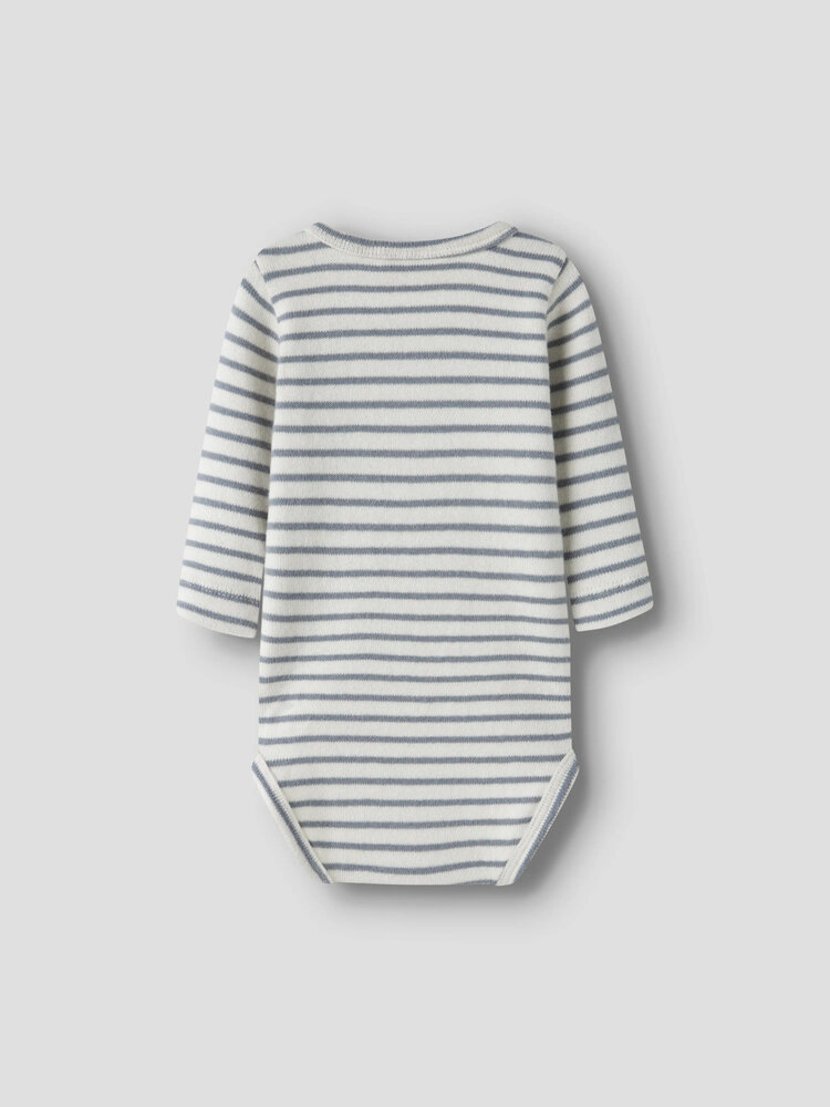 Lil Atelier 13251427 NBMTHORO KEO LS SLIM BODY LIL Turtledove MONUMENT