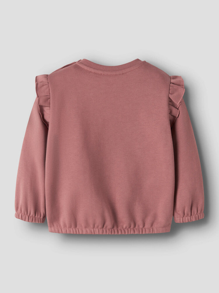 Lil Atelier 13263518 NBFKILANO LS LOOSE SWEAT BRU LIL Withered Rose Lil Atelier 13263518 NBFKILANO LS LOOSE SWEAT BRU LIL Withered Rose