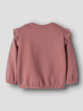Lil Atelier 13263518 NBFKILANO LS LOOSE SWEAT BRU LIL Withered Rose Lil Atelier 13263518 NBFKILANO LS LOOSE SWEAT BRU LIL Withered Rose