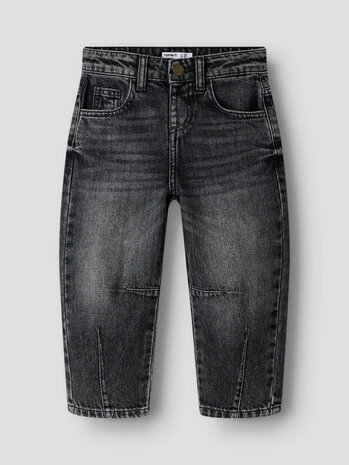 Name It 13263997 NMFBELLA BARREL DNM JEANS 5518-BP Dark Grey Denim Name It 13263997 NMFBELLA BARREL DNM JEANS 5518-BP Dark Grey Denim
