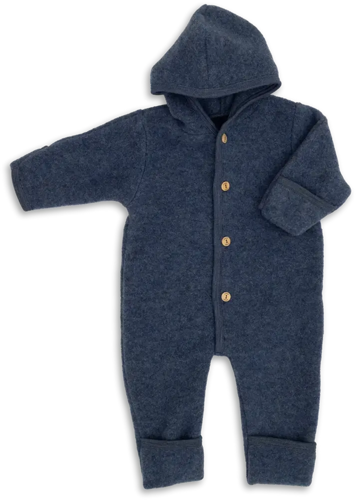 Engel Natur wol fleece pakje blue melange