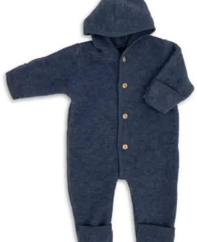 Engel Natur Wol fleece pakje blue melange