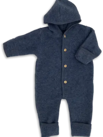 Engel Natur Wol fleece pakje blue melange