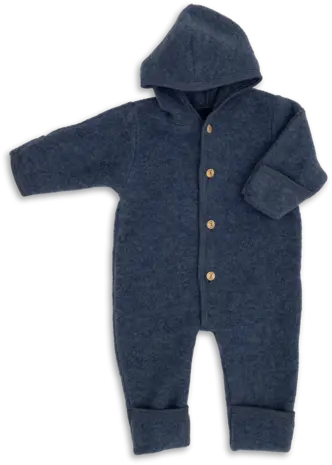 Engel Natur wol fleece pakje blue melange