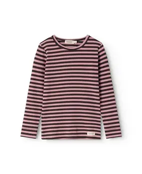 MarMar Copenhagen Plain Tee LS - Heather Stripe