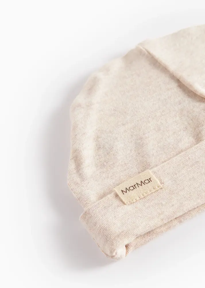 MarMar Copenhagen Aiko babymuts - Light Beige Melange