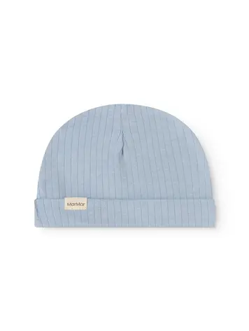 MarMar Copenhagen Aiko babymutsje rib - Blue Coast