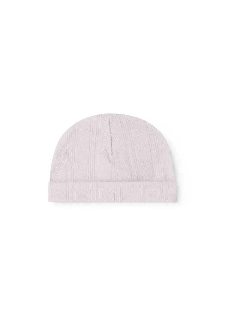 MarMar Copenhagen Aiko babymutsje pointelle - Violet Dust