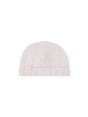 MarMar Copenhagen Aiko babymutsje pointelle - Violet Dust