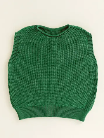 Hvid Vest Harvey KIDS Grass