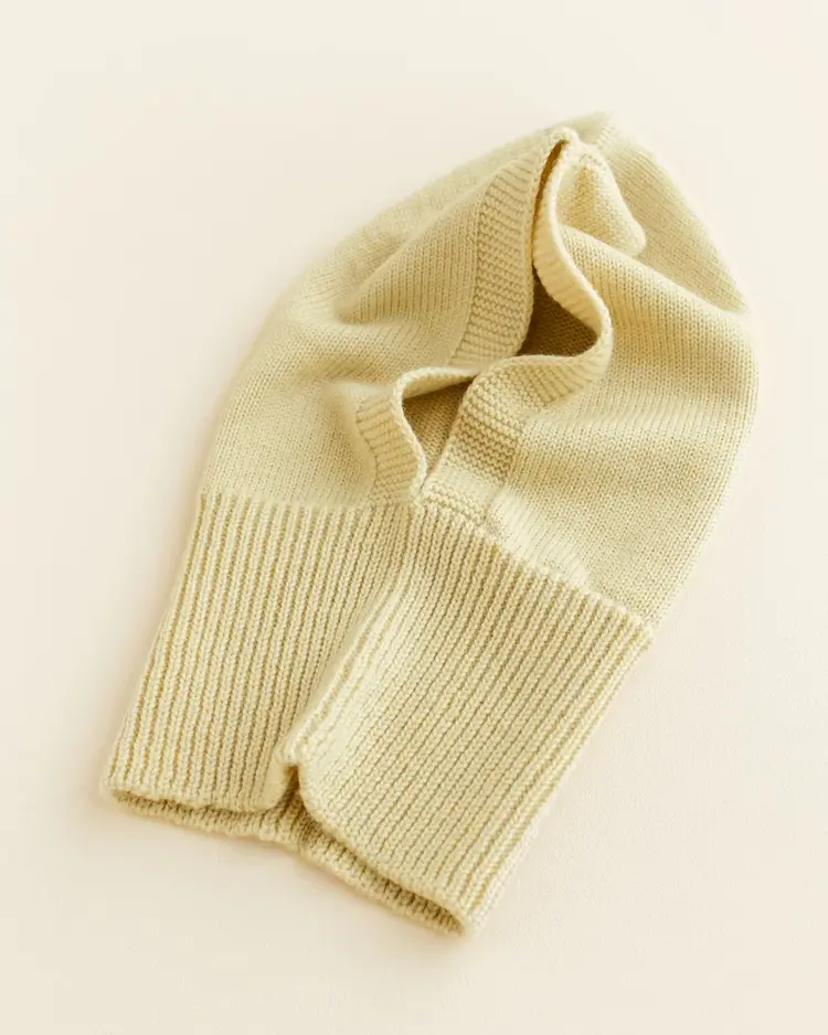 Hvid Balaclava Eddy light yellow