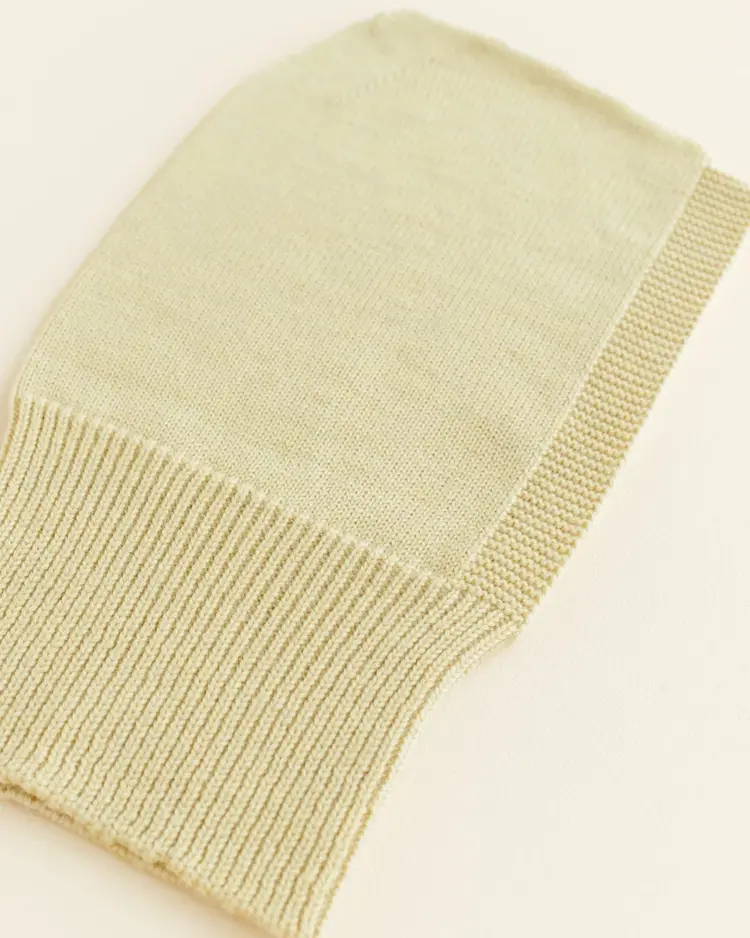 Hvid Balaclava Eddy light yellow