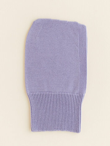 Hvid Balaclava Eddy Lilac 1-3Y