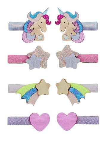 Mimi & Lula Unicornland Salon Hair Clips - Bright Multi