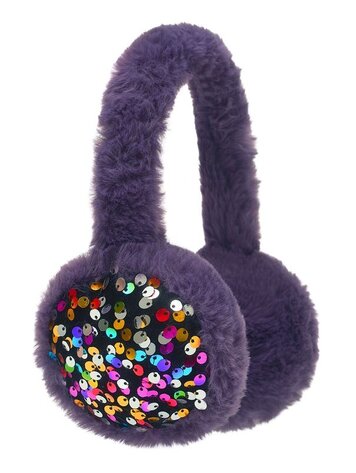 Mimi & Lula Dazzle Sequin Earmuffs - Multi
