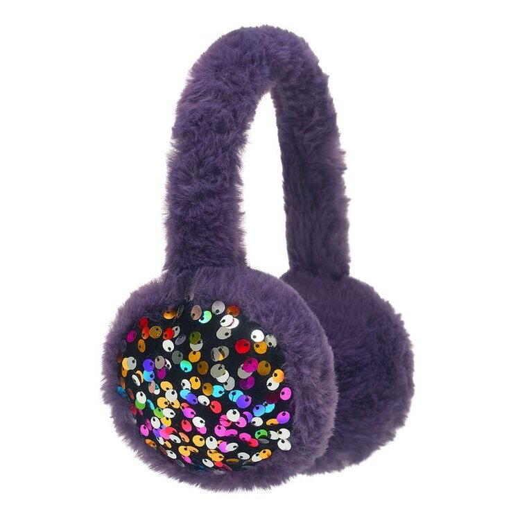 Mimi & Lula Dazzle Sequin Earmuffs - Multi
