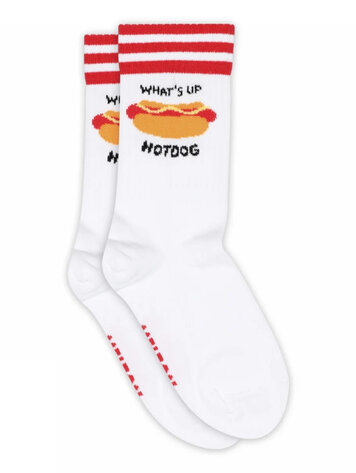 MP Denmark Hotdog socks - White