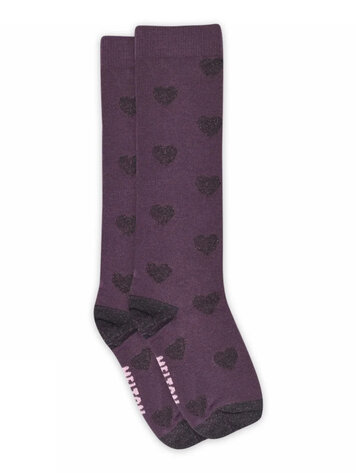 MP Denmark Hearts knee socks - Hortensia 616