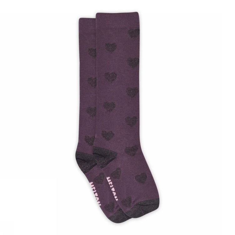 MP Denmark Hearts knee socks - Hortensia